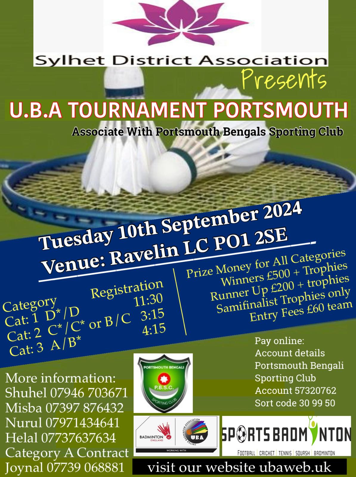Tournament Leaflet